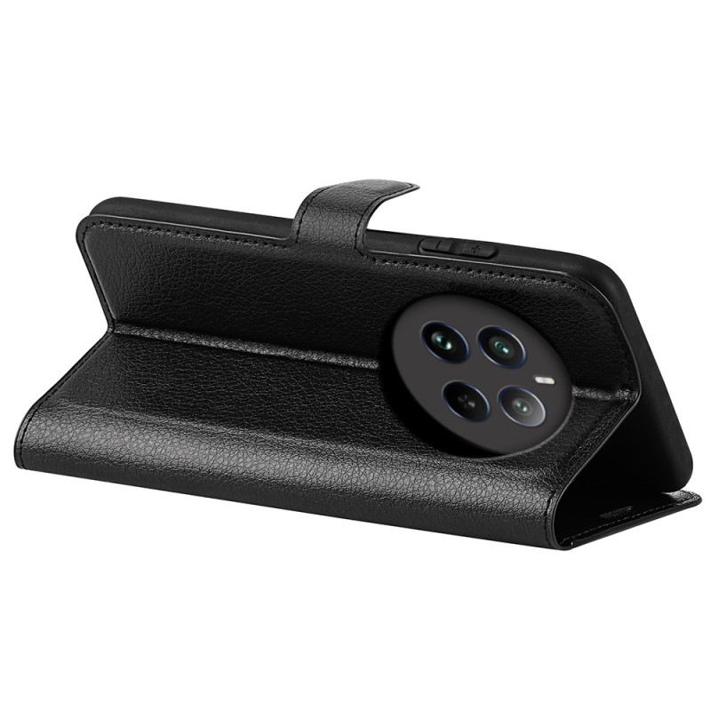 Kinyitható Bőrtok Realme 12 Plus 5g Licsi Műbőr