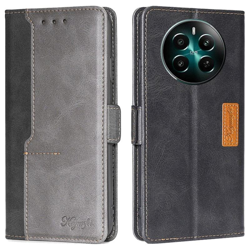 Kinyitható Tokok Realme 12 Plus 5g Kéttónusú Dupla Csat