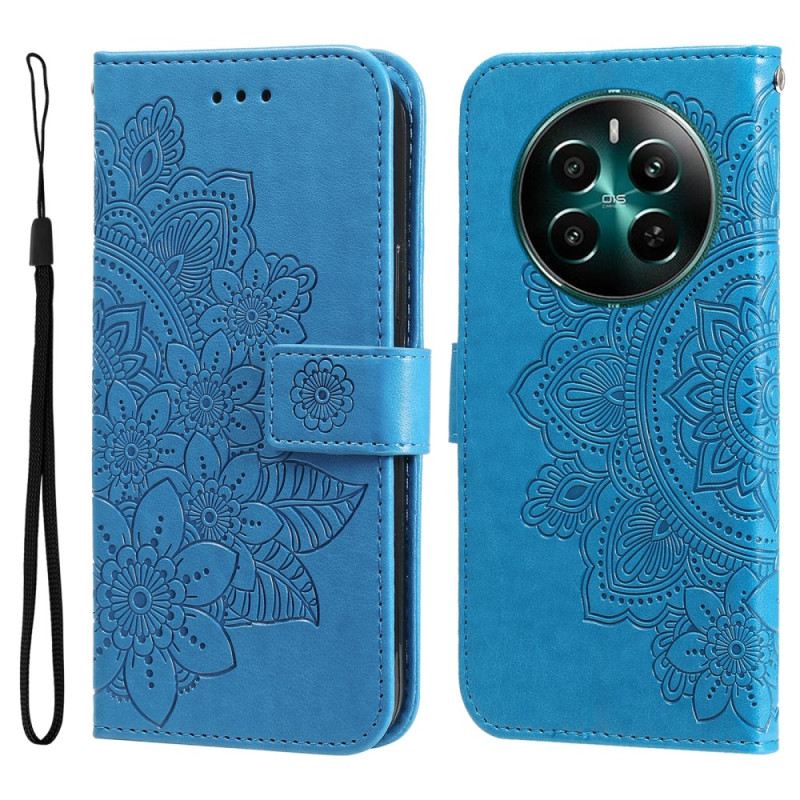 Kinyitható Tokok Realme 12 Plus 5g Mandalanyomat Pánttal