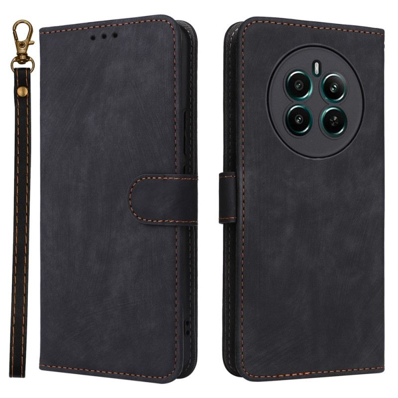 Kinyitható Tokok Realme 12 Plus 5g Rfid Blokkolás Zsinórral