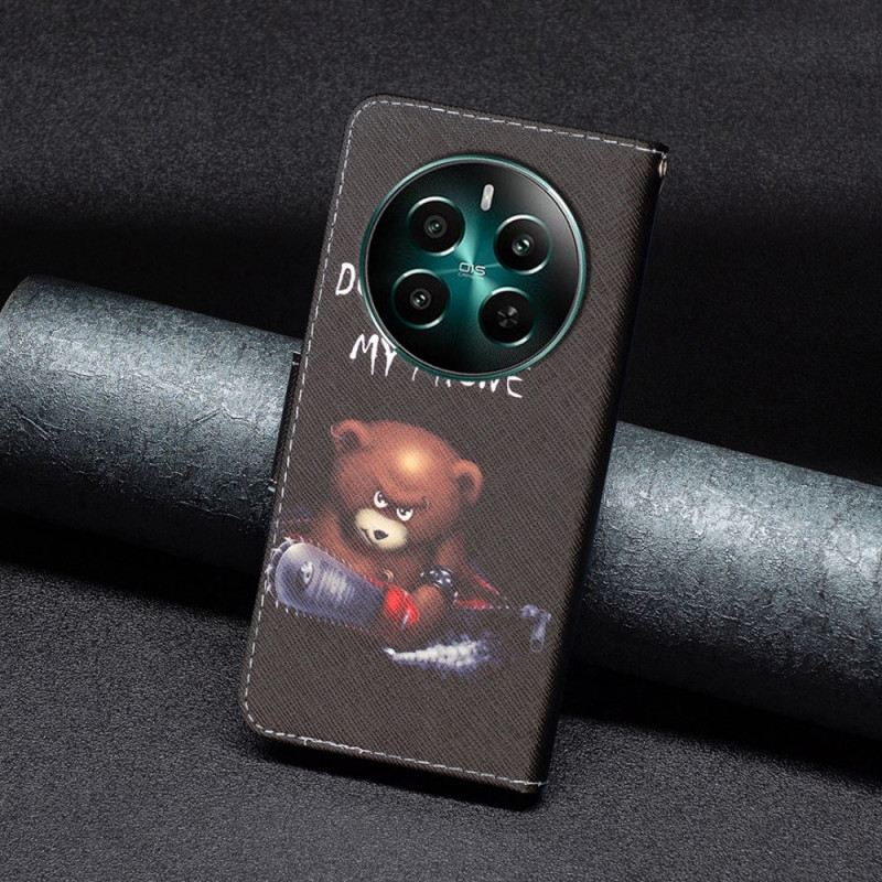 Kinyitható Tokok Realme 12 Plus 5g Veszélyes Medve