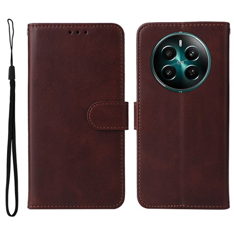 Tok Realme 12 Plus 5g Sima Műbőr Szíjjal