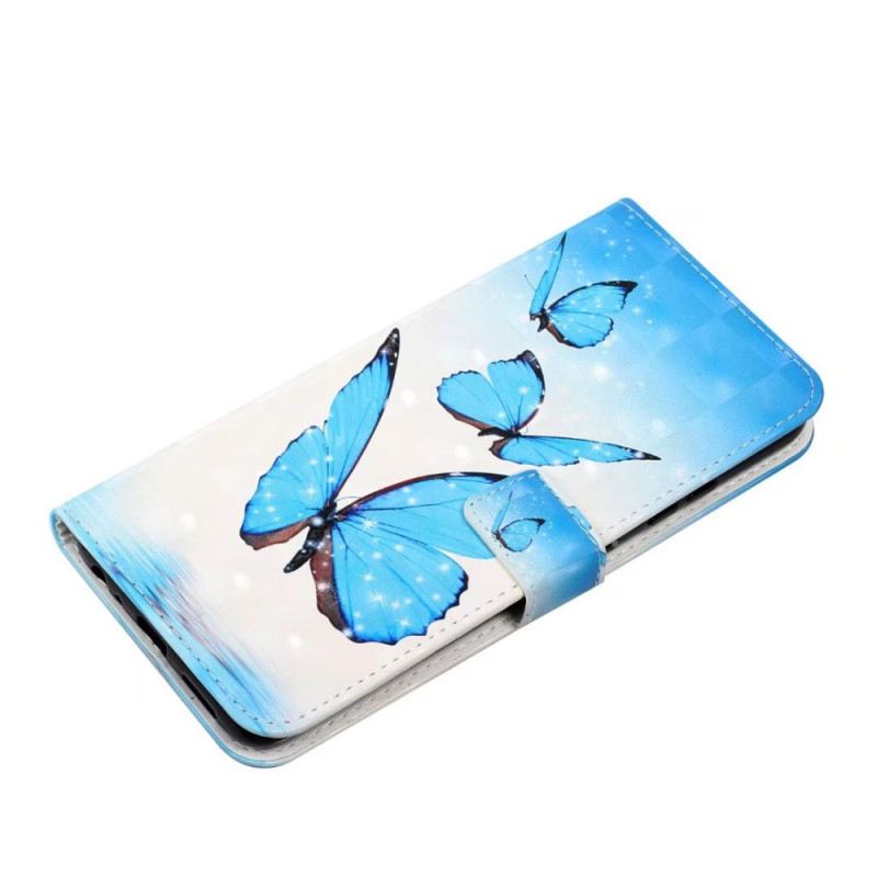 Bőrtok Xiaomi 14t Három Pillangó