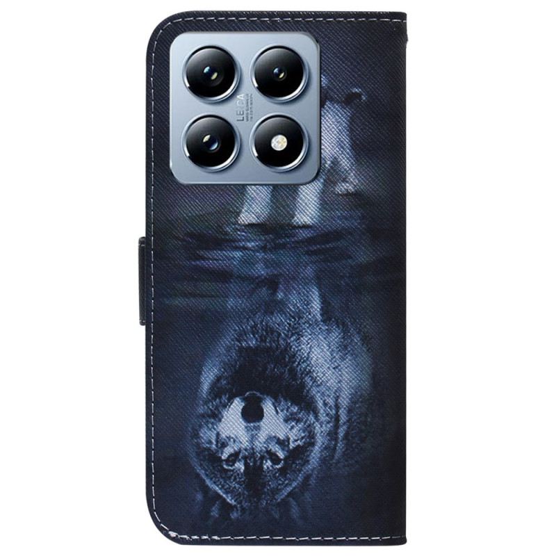 Bőrtok Xiaomi 14t Kölyökálom
