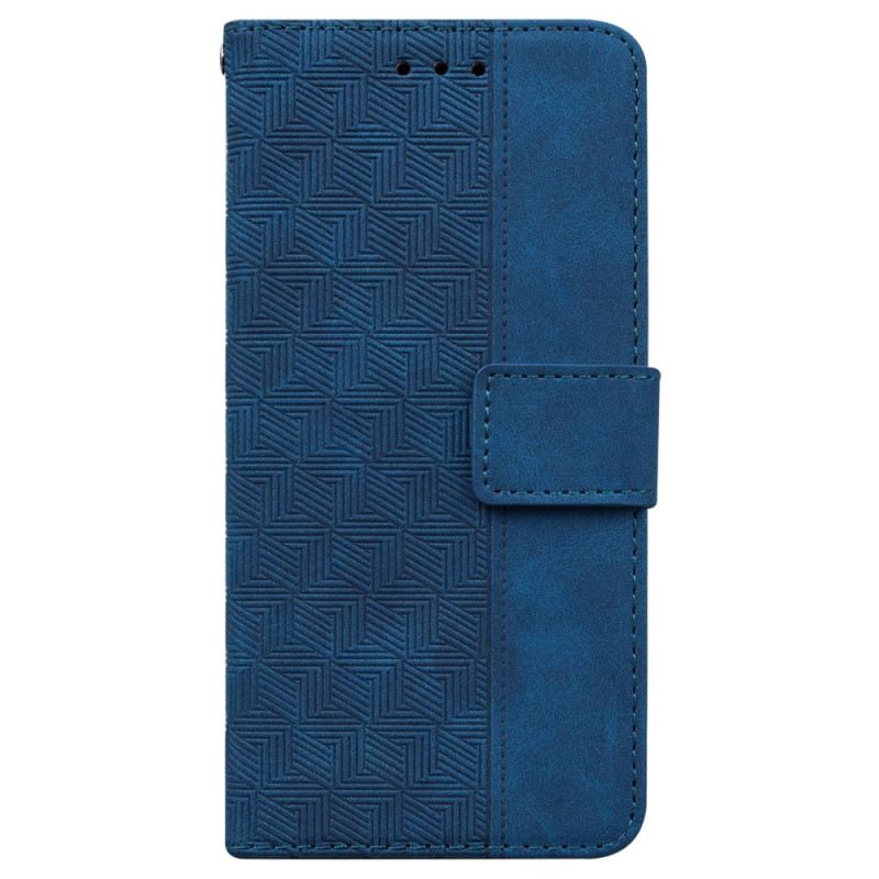 Bőrtok Xiaomi 14t Szőtt Minta