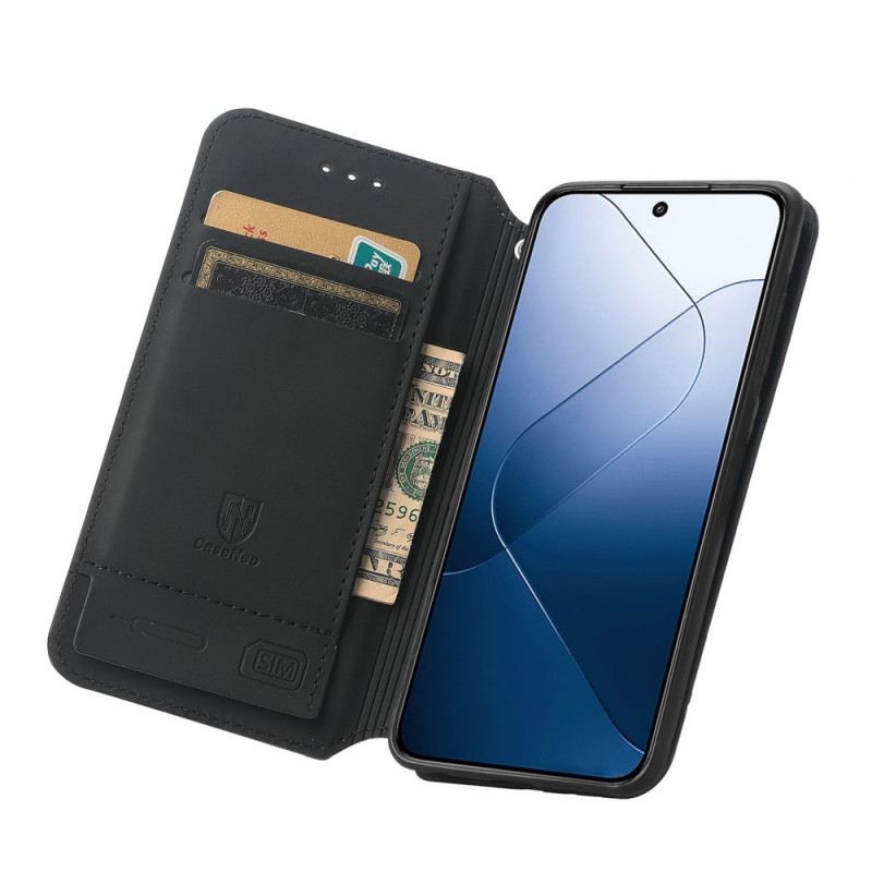 Fliptok Xiaomi 14t Caseneo Rfid Pénztárca