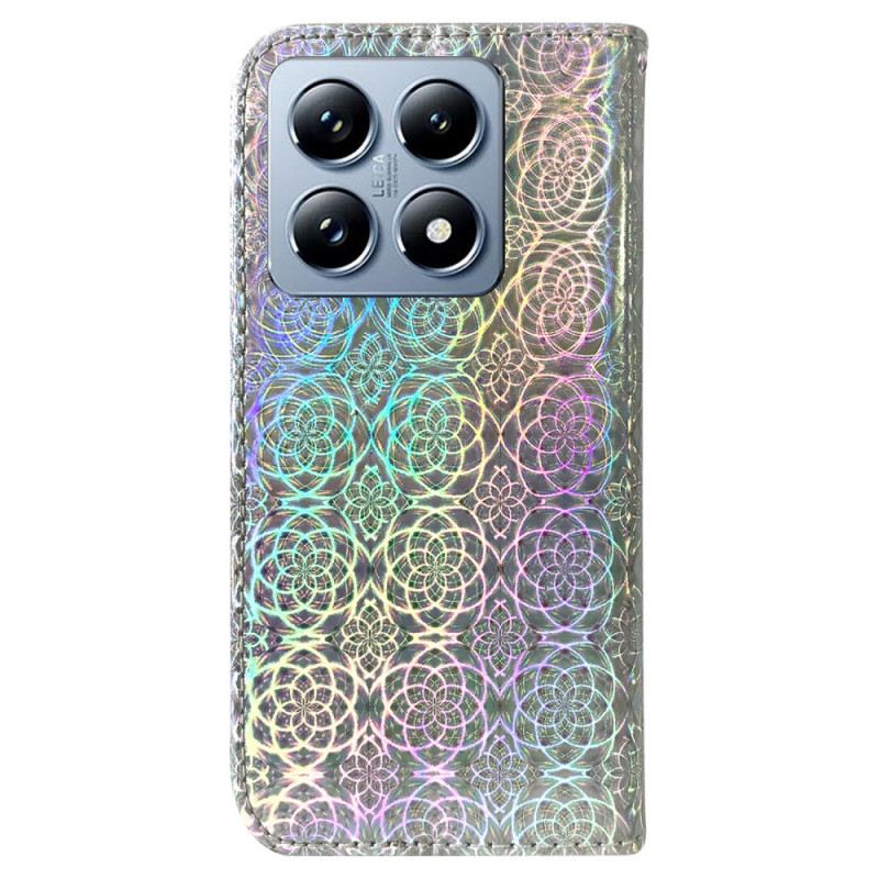 Kinyitható Bőrtok Xiaomi 14t Diszkóstílus