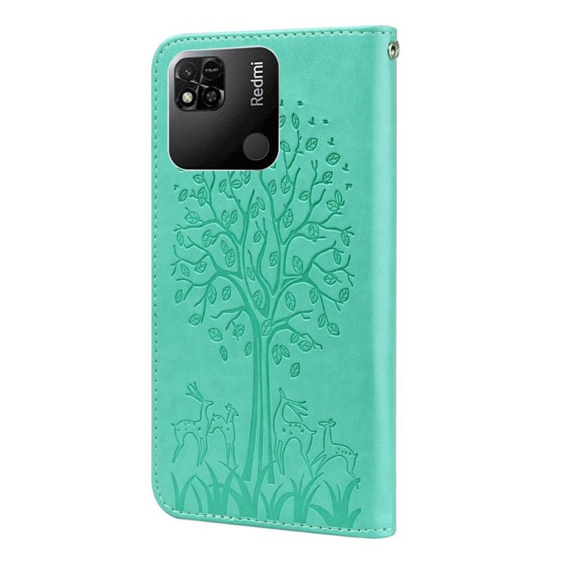 Kinyitható Tokok Xiaomi Redmi 10A Szarvas