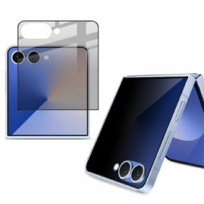 Kémprogram Elleni Védelemmel Ellátott Edzett Üveg Hátlapvédő Samsung Galaxy Z Flip 7 Készülékhez