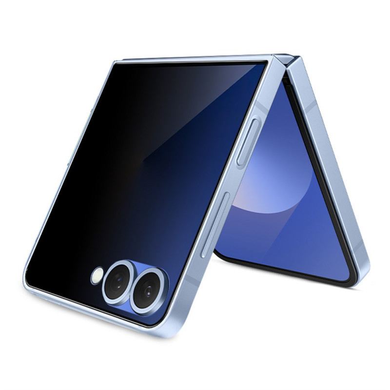 Kémprogram Elleni Védelemmel Ellátott Edzett Üveg Hátlapvédő Samsung Galaxy Z Flip 7 Készülékhez