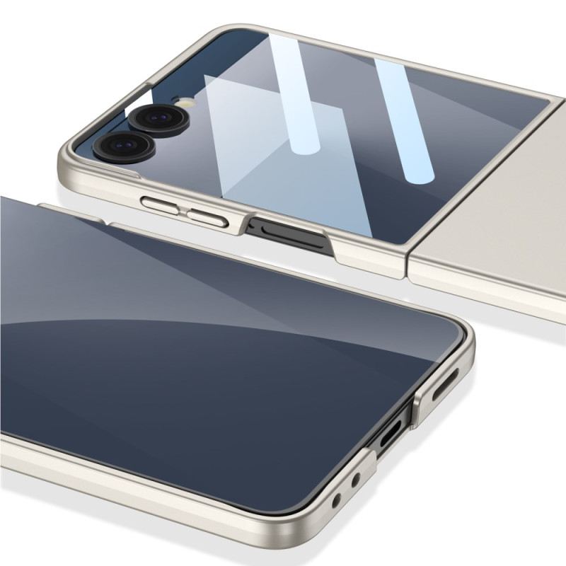 Mobiltelefon Tokok Samsung Galaxy Z Flip 7 Fémhatású