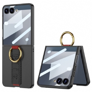 Mobiltelefon Tokok Samsung Galaxy Z Flip 7 Gkk Csuklópánt És Képernyővédő
