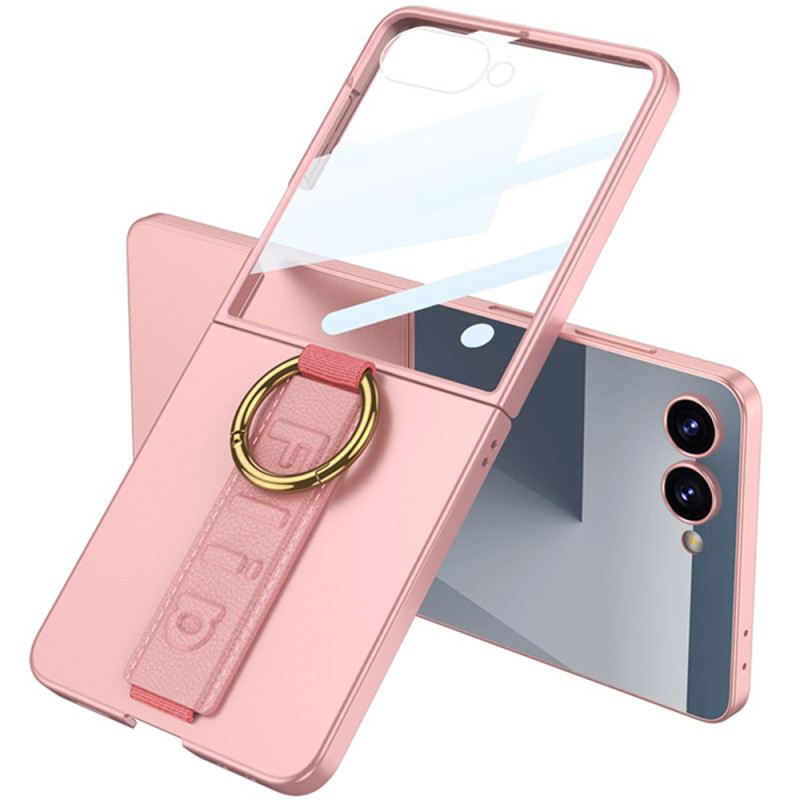 Mobiltelefon Tokok Samsung Galaxy Z Flip 7 Gkk Csuklópánt És Képernyővédő