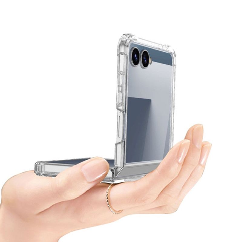 Mobiltelefon Tokok Samsung Galaxy Z Flip 7 Gkk Metál Stílusú Felni