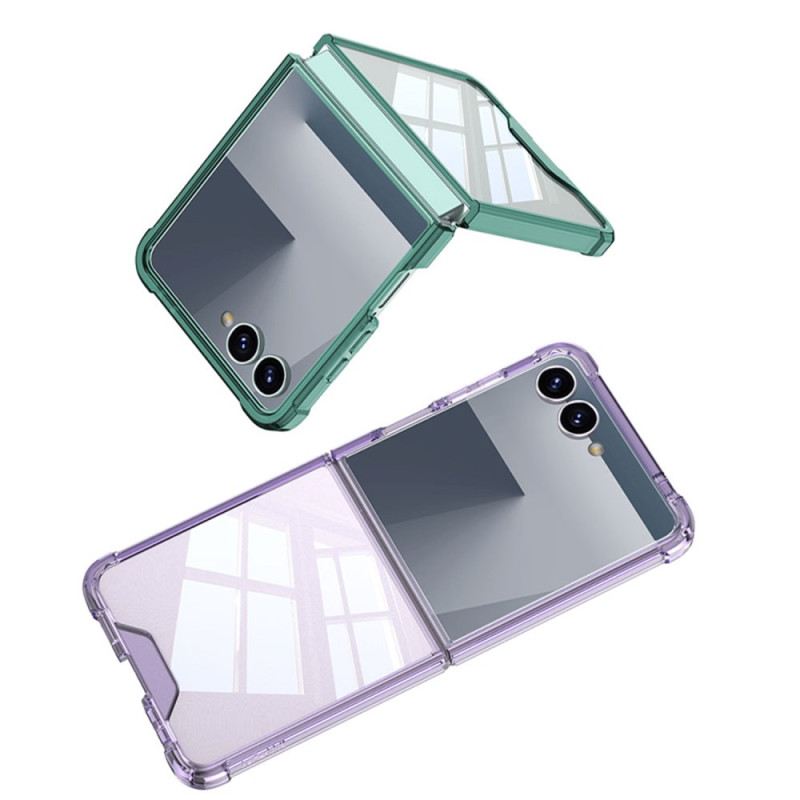 Mobiltelefon Tokok Samsung Galaxy Z Flip 7 Gkk Metál Stílusú Felni