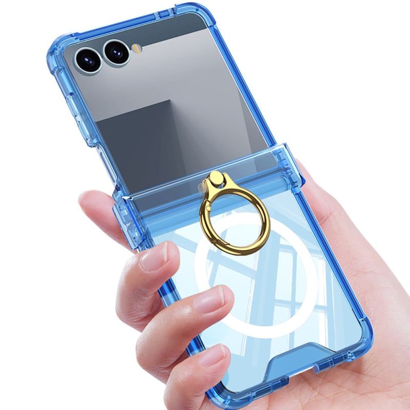 Mobiltelefon Tokok Samsung Galaxy Z Flip 7 Mágneses Gyűrűtartóval