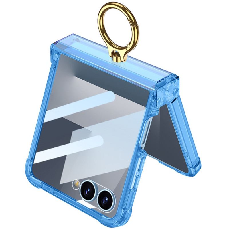 Mobiltelefon Tokok Samsung Galaxy Z Flip 7 Mágneses Gyűrűtartóval