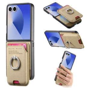 Mobiltelefon Tokok Samsung Galaxy Z Flip 7 Magsafe-kompatibilis Levehető Kártyatartóval