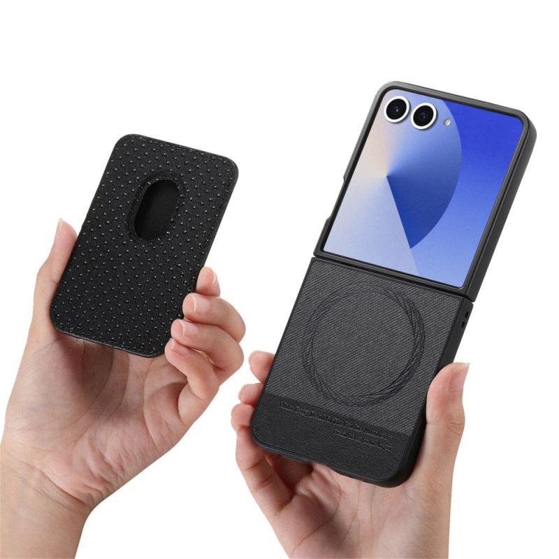 Mobiltelefon Tokok Samsung Galaxy Z Flip 7 Magsafe-kompatibilis Levehető Kártyatartóval