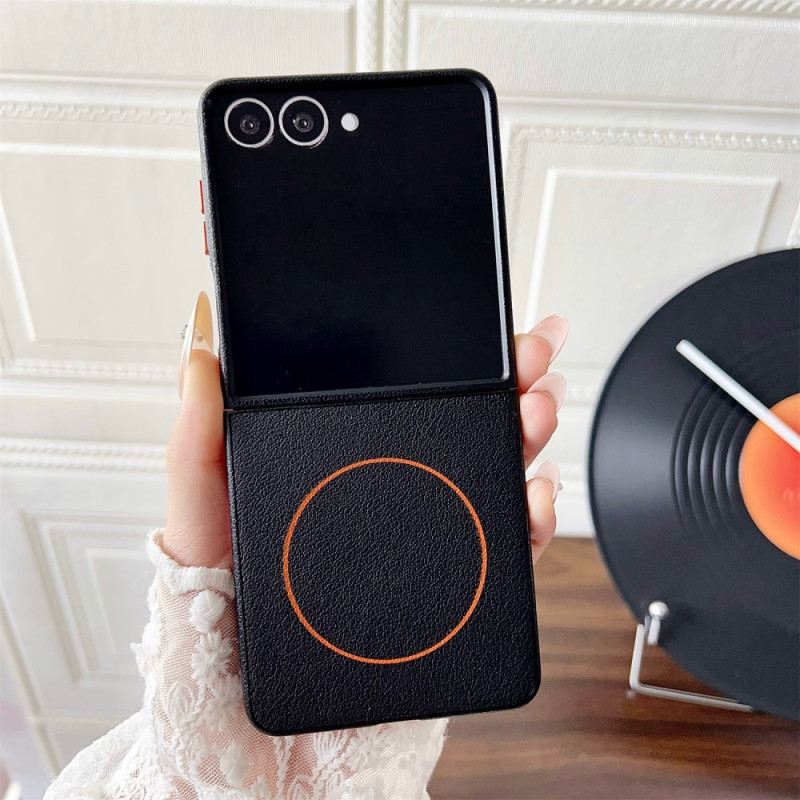 Telefontok Samsung Galaxy Z Flip 7 Magsafe Narancssárga Gyűrűs Kompatibilis