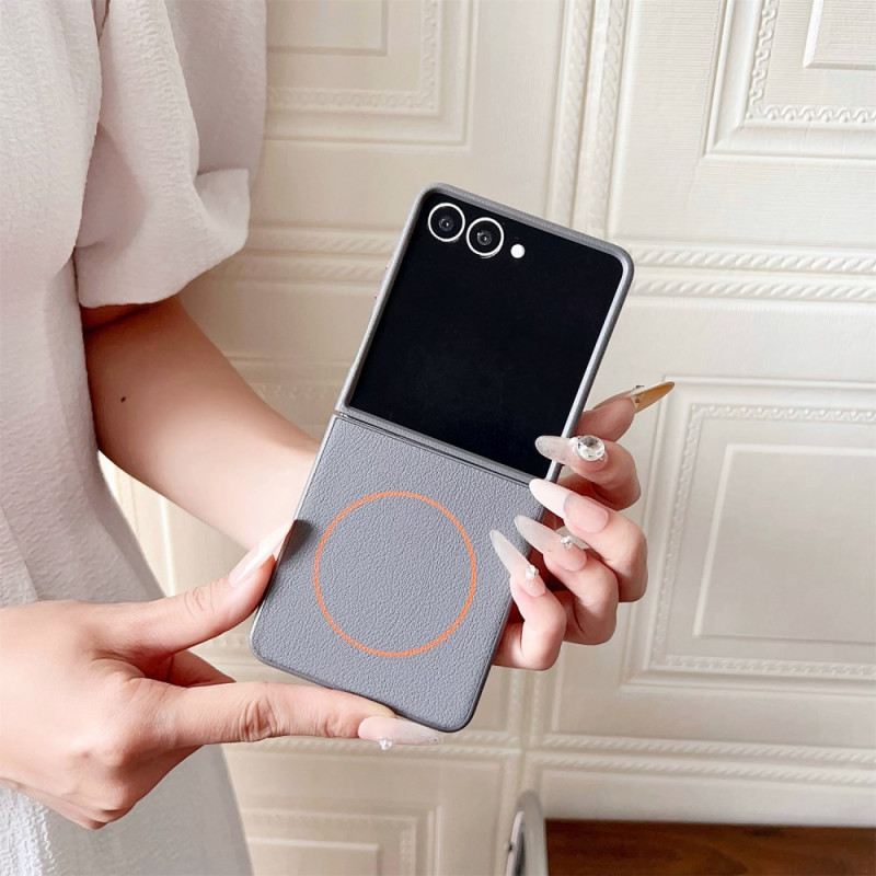 Telefontok Samsung Galaxy Z Flip 7 Magsafe Narancssárga Gyűrűs Kompatibilis