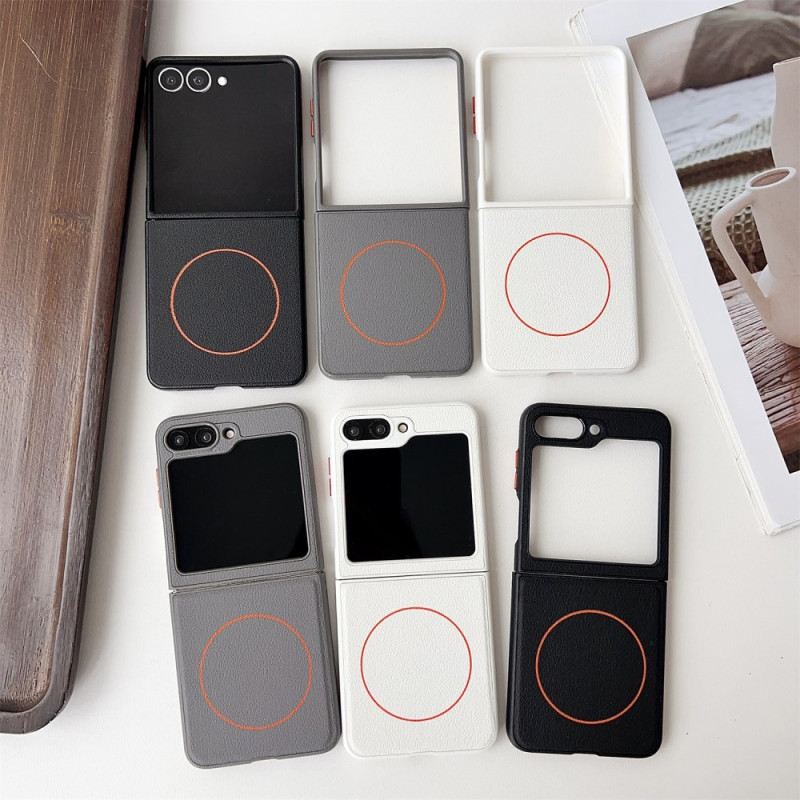 Telefontok Samsung Galaxy Z Flip 7 Magsafe Narancssárga Gyűrűs Kompatibilis