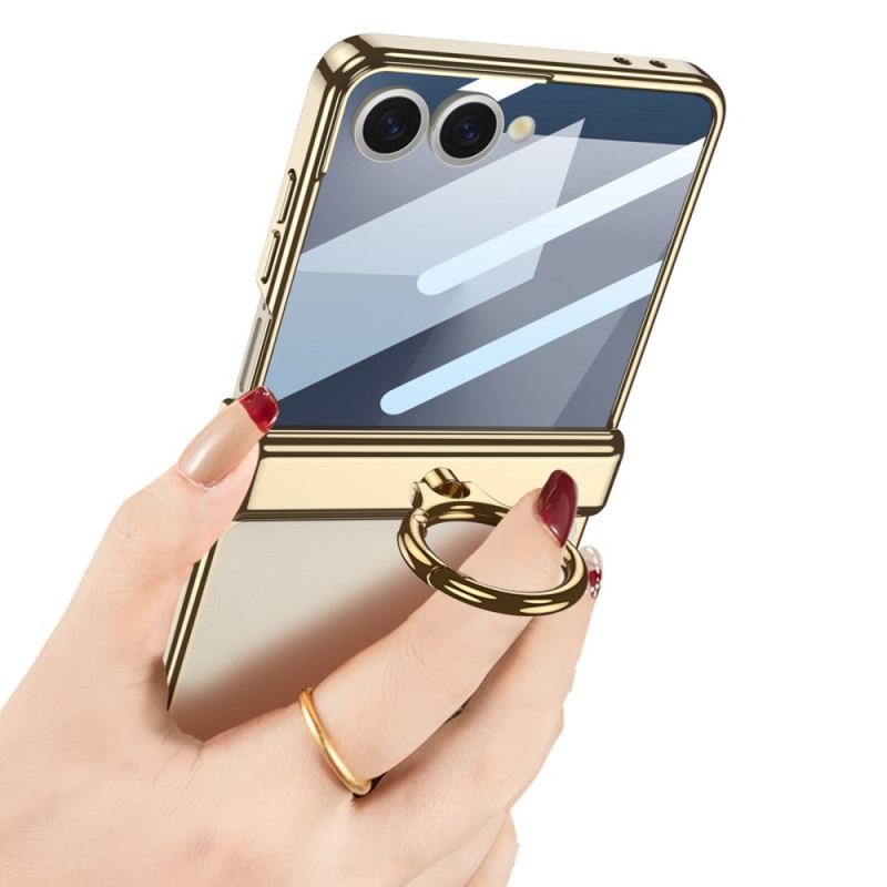 Tok Samsung Galaxy Z Flip 7 Átlátszó Állvánnyal És Mágneses Védelemmel Gkk