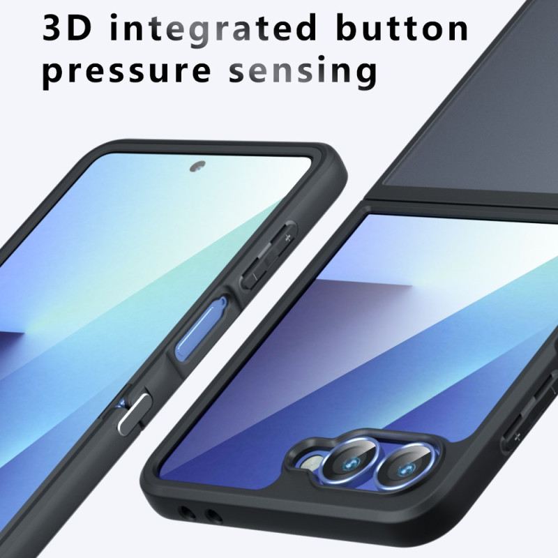 Tok Samsung Galaxy Z Flip 7 Átlátszó Fekete