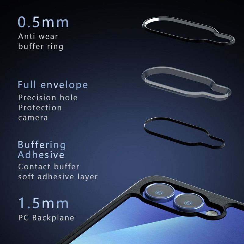 Tok Samsung Galaxy Z Flip 7 Átlátszó Ütésálló Védelem