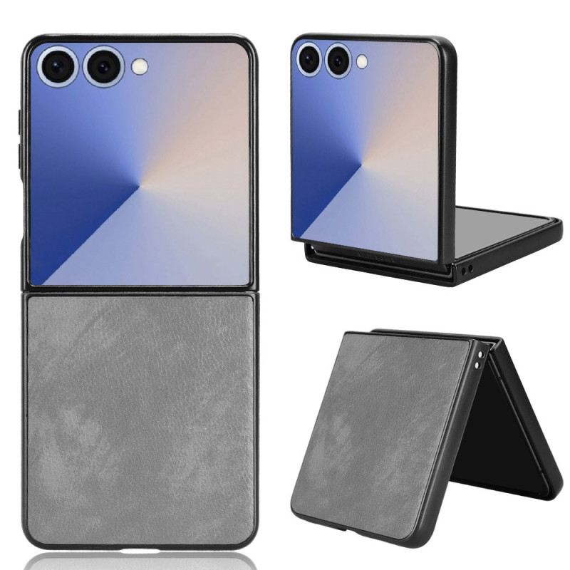 Tok Samsung Galaxy Z Flip 7 Bőr Stílusú