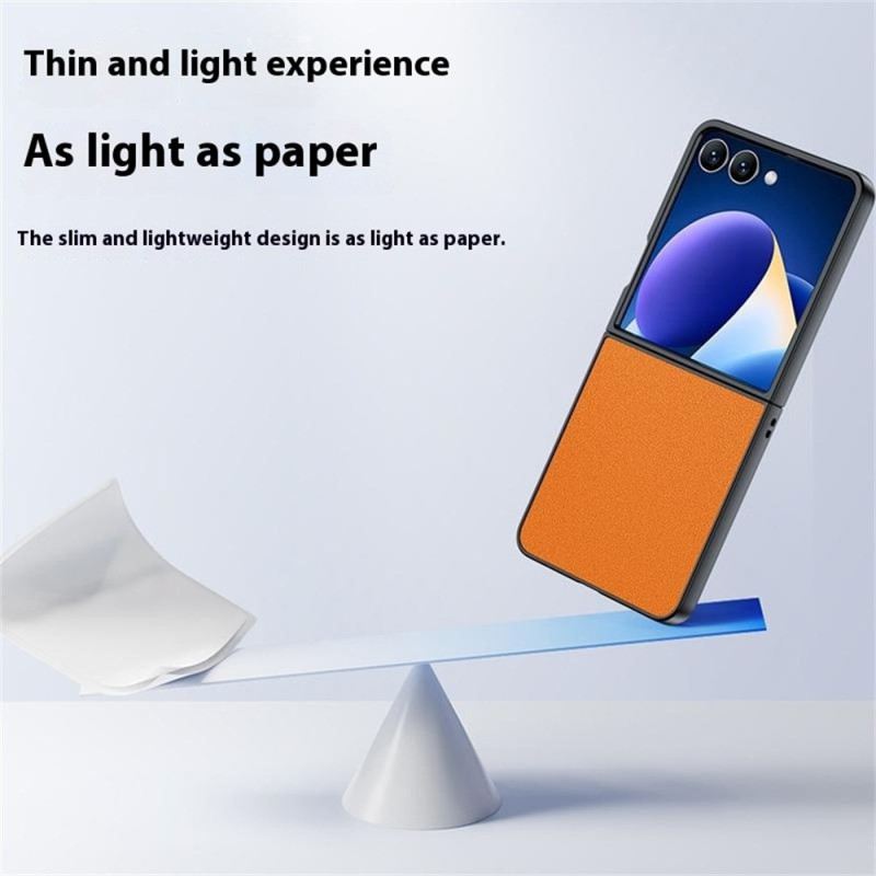 Tok Samsung Galaxy Z Flip 7 Bőrhatású