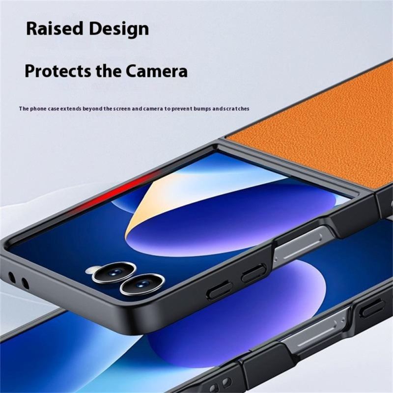 Tok Samsung Galaxy Z Flip 7 Bőrhatású