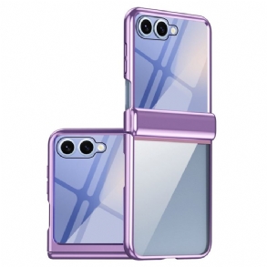 Tok Samsung Galaxy Z Flip 7 Fémhatású Zsanérvédelem