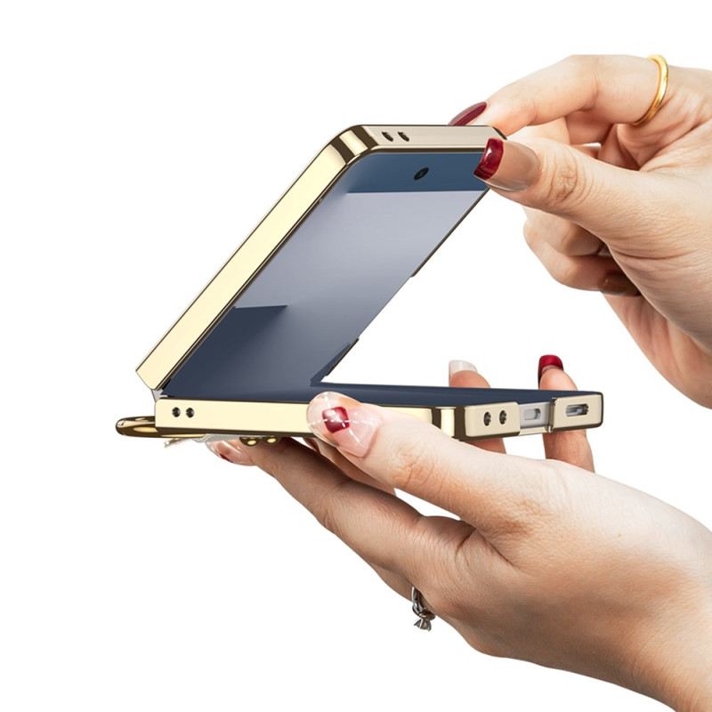 Tok Samsung Galaxy Z Flip 7 Gkk Képernyővédő Fólia És Gyűrűtartó