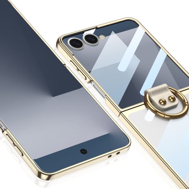 Tok Samsung Galaxy Z Flip 7 Gkk Képernyővédő Fólia És Gyűrűtartó