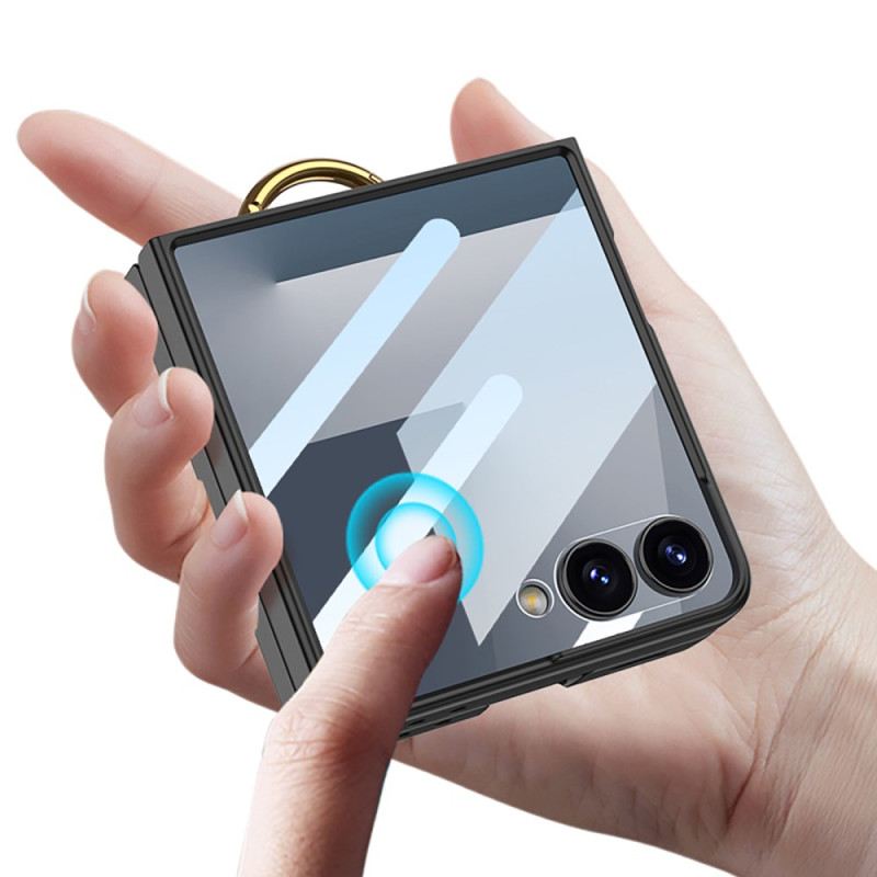 Tok Samsung Galaxy Z Flip 7 Gyűrűtartó És Kártyatartó