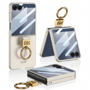 Tok Samsung Galaxy Z Flip 7 Gyűrűtartó És Képernyővédő Gkk
