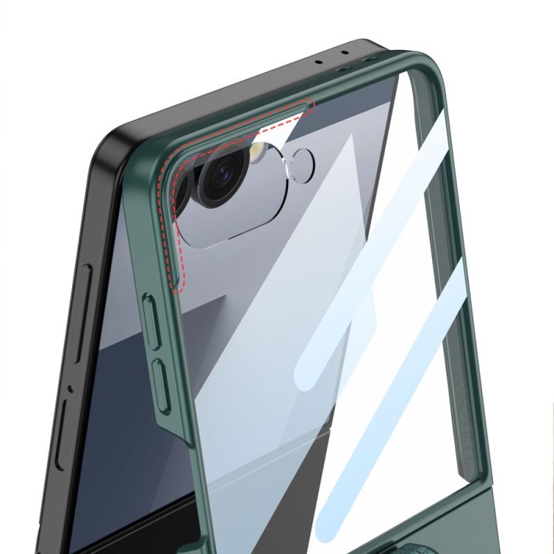 Tok Samsung Galaxy Z Flip 7 Gyűrűtartó És Képernyővédő Gkk