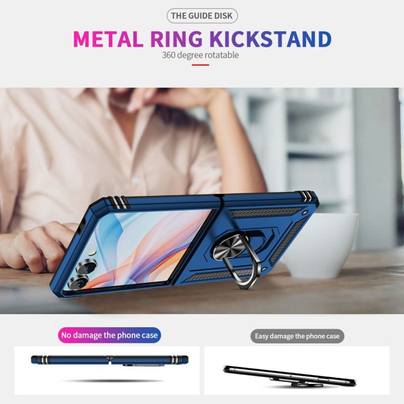 Tok Samsung Galaxy Z Flip 7 Gyűrűtartó És Ütésálló Védelem