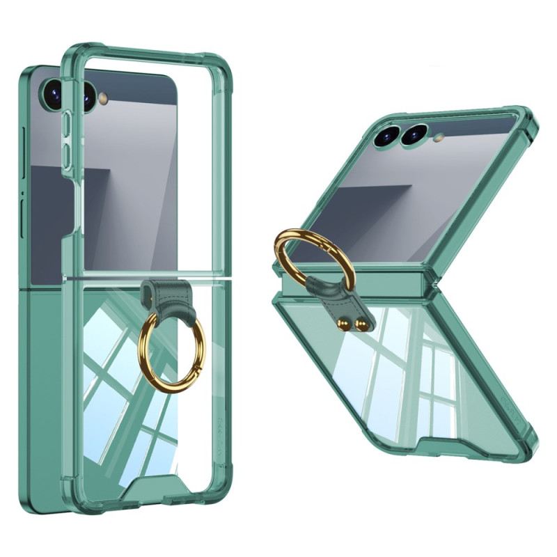 Tok Samsung Galaxy Z Flip 7 Gyűrűtartó És Ütésálló Védelem