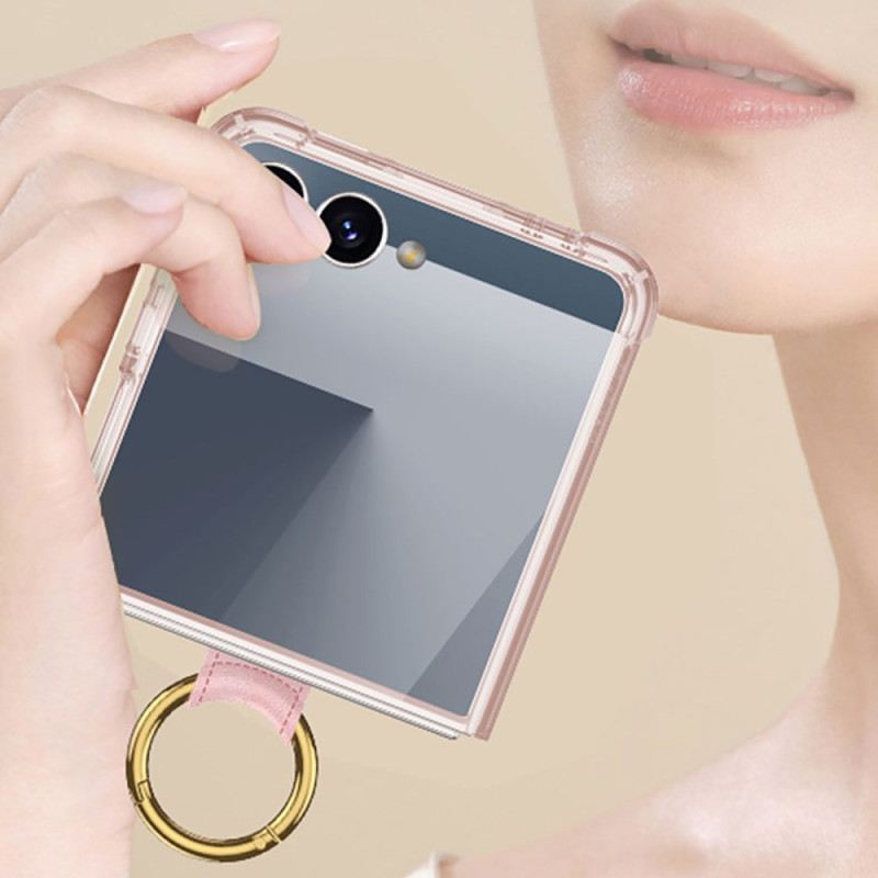 Tok Samsung Galaxy Z Flip 7 Gyűrűtartó És Ütésálló Védelem