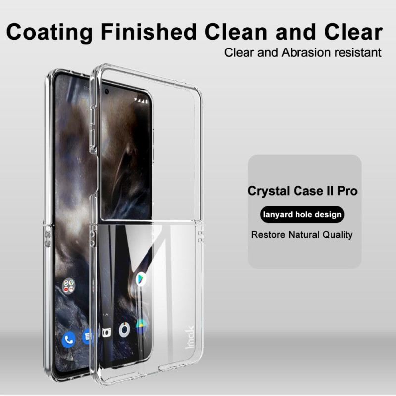 Tok Samsung Galaxy Z Flip 7 Imak Crystal Case Ii Pro
