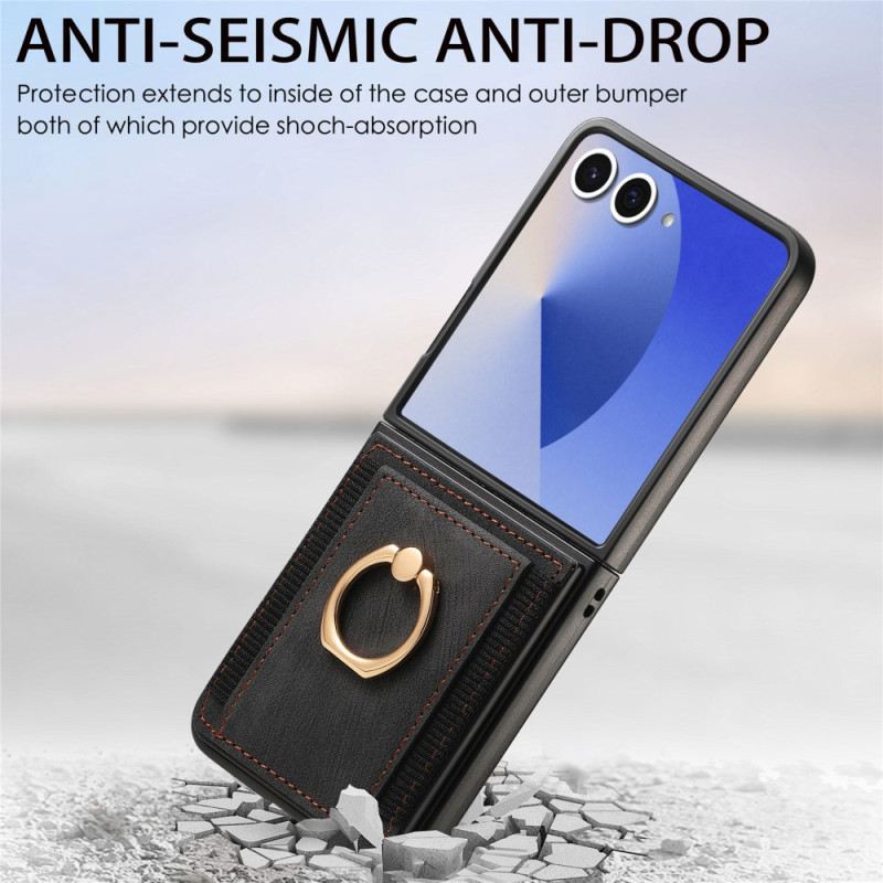 Tok Samsung Galaxy Z Flip 7 Kártyatartó És Állvány