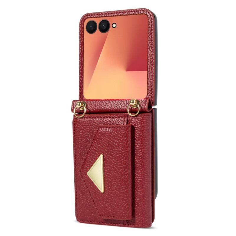 Tok Samsung Galaxy Z Flip 7 Kártyatartó És Csuklópánt