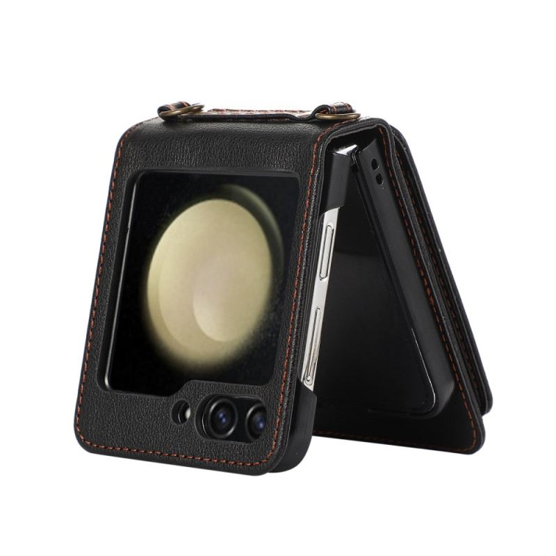 Tok Samsung Galaxy Z Flip 7 Kártyatartó És Vállpánt