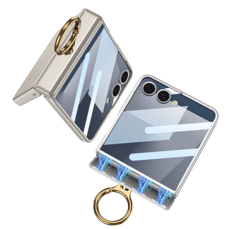 Tok Samsung Galaxy Z Flip 7 Mágneses Gyűrűs Tartóval Gkk