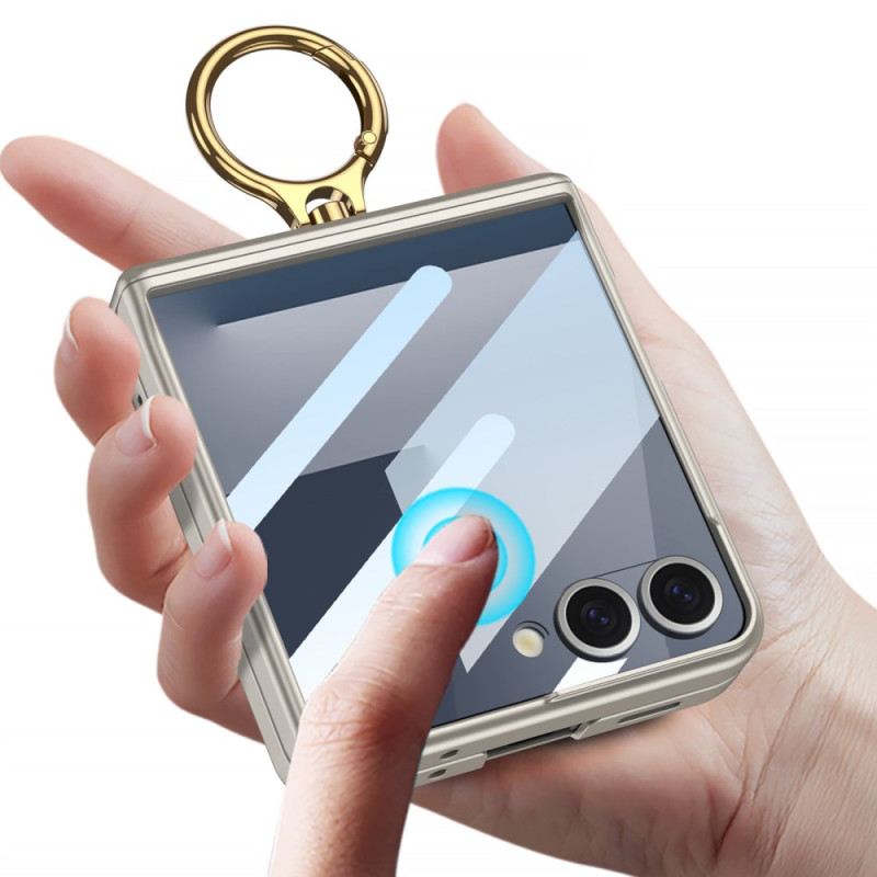 Tok Samsung Galaxy Z Flip 7 Mágneses Gyűrűs Tartóval Gkk