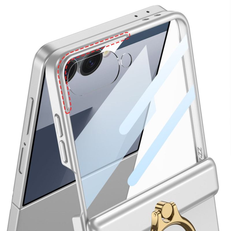 Tok Samsung Galaxy Z Flip 7 Mágneses Gyűrűs Tartóval Gkk