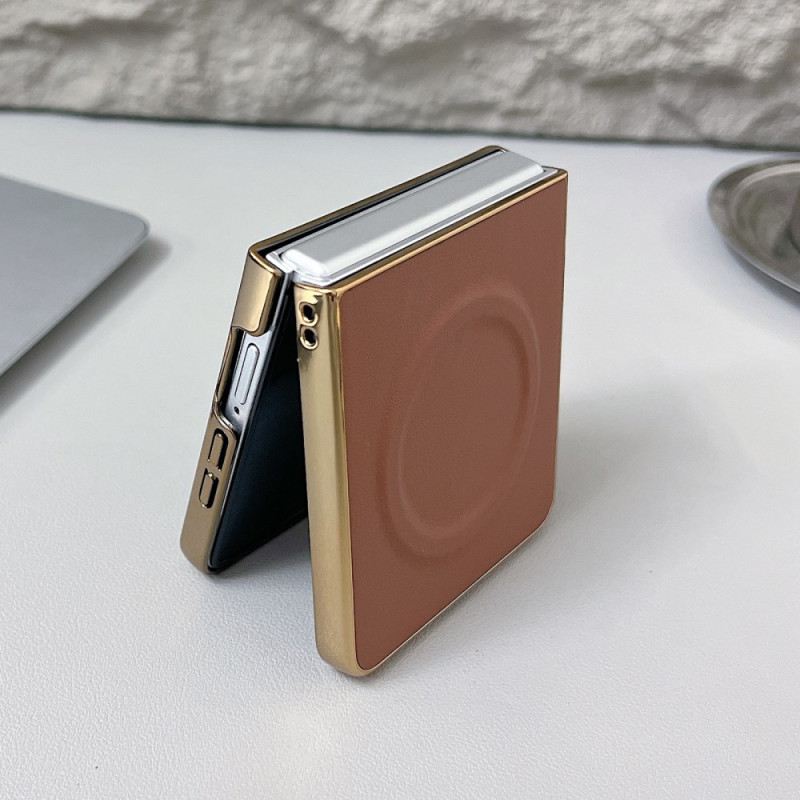 Tok Samsung Galaxy Z Flip 7 Mágneses Nappa Felület