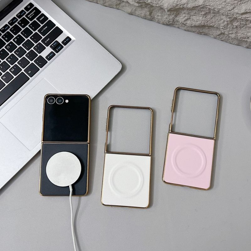 Tok Samsung Galaxy Z Flip 7 Mágneses Nappa Felület